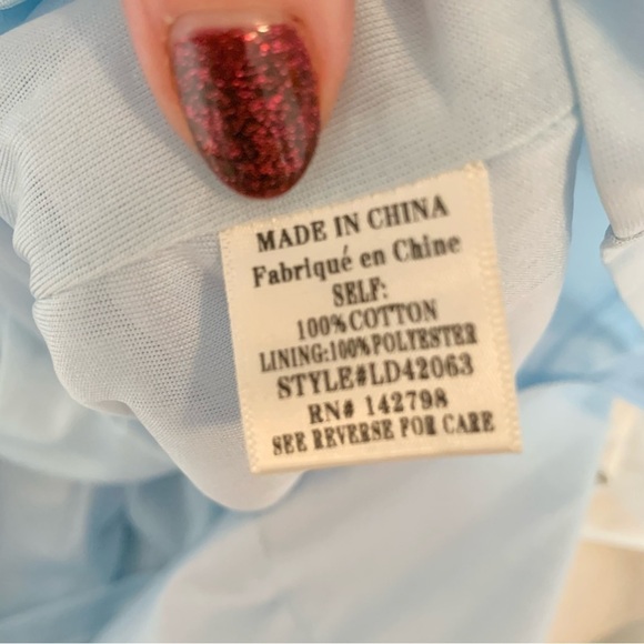 New without tags small light blue dress - Picture 12 of 16